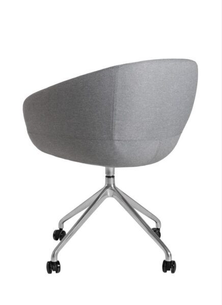 Rear side view of VOX lounge meeting chair