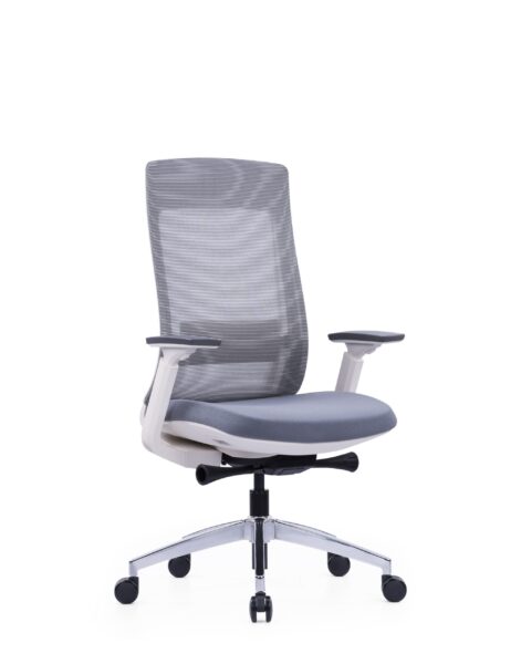 Eiffel MB mesh office chair angled front view