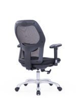 Rear angled view of SUN MB office chair