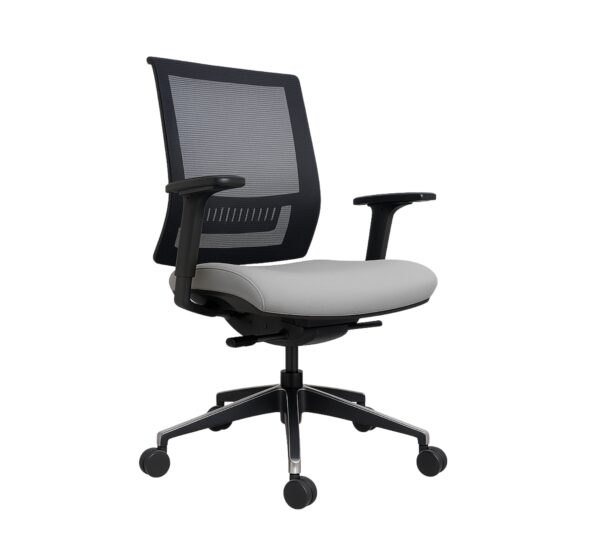 JOJO 6 office chair with aluminium Japan-style base