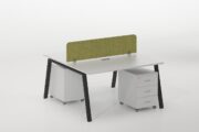 face to face 2 person office workstation