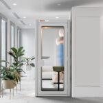 Busypod acoustic phone booth in modern office